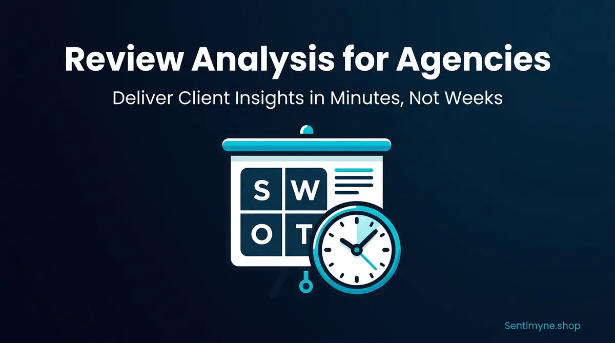 Review Analysis for Agencies: Deliver Client Insights in Minutes