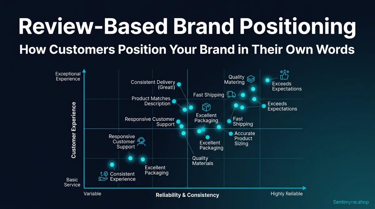 Review-Based Brand Positioning: How Customers Position Your Brand in Their Own Words