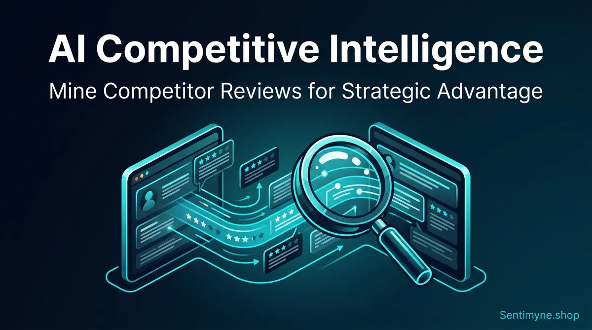 AI Competitive Intelligence: Mine Competitor Reviews for Strategic Advantage