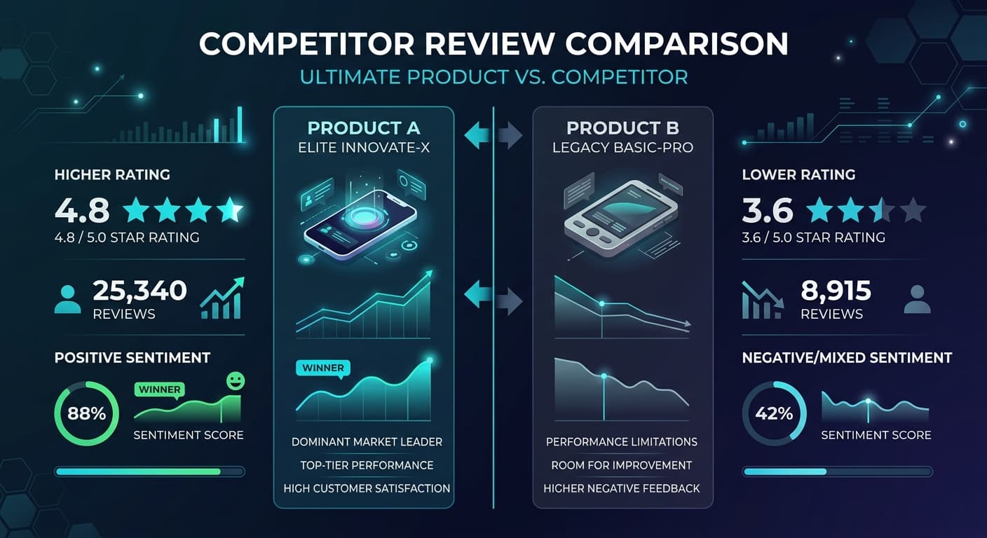 Your Competitor Has Better Reviews Than You — Here's How to Close the Gap