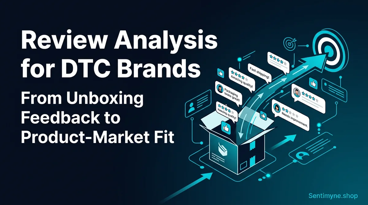 Review Analysis for DTC Brands: From Unboxing Feedback to Product-Market Fit