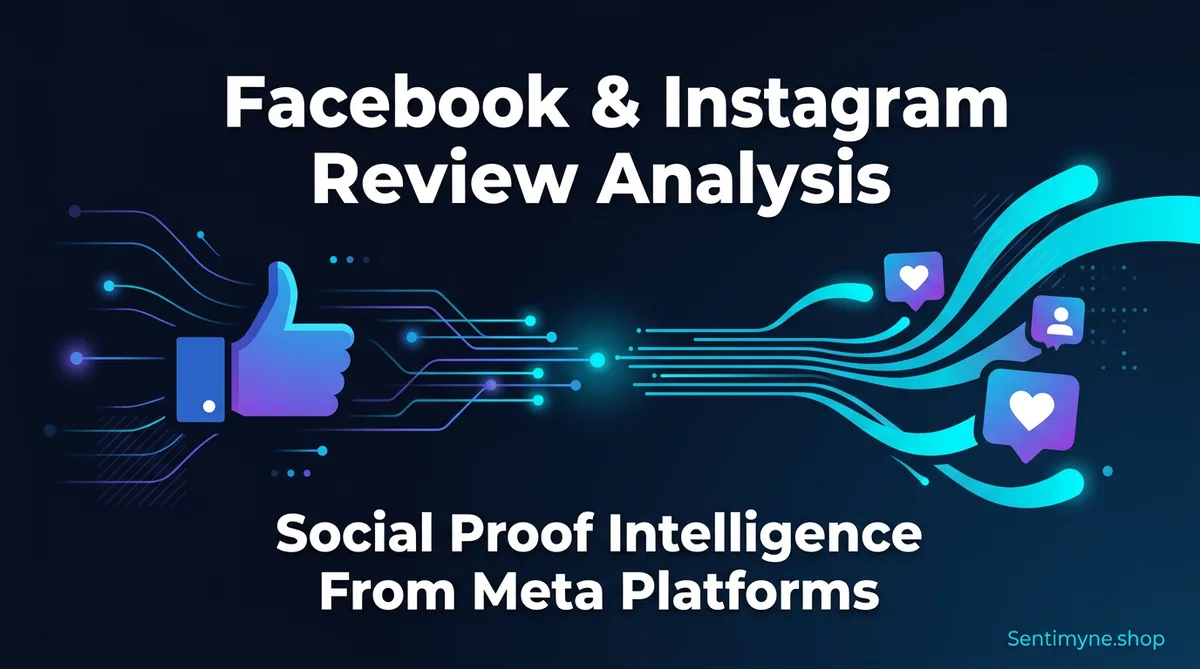 Facebook & Instagram Review Analysis: Social Proof Intelligence From Meta Platforms
