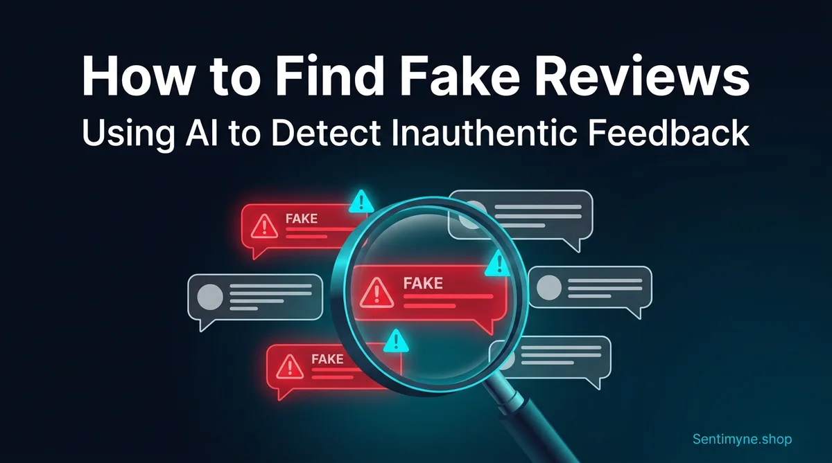How to Find Fake Reviews Using AI: A Detection Guide