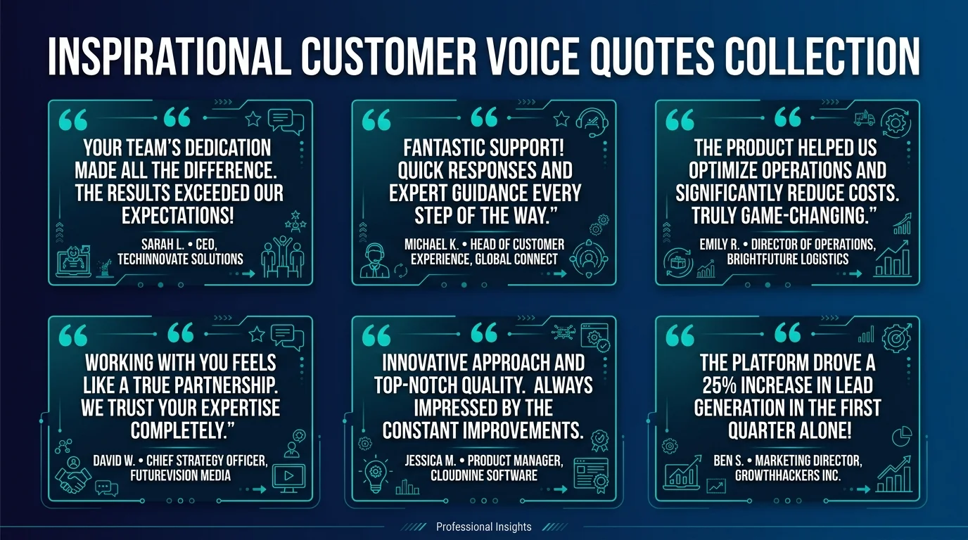 50 Powerful Customer Feedback Quotes to Inspire Your Business Strategy