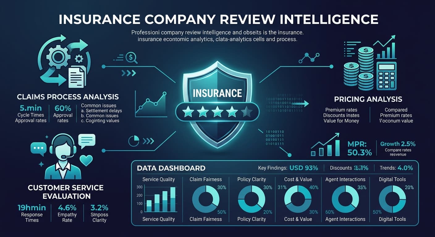 Insurance Company Review Analysis: Claims Intelligence From Customer Feedback
