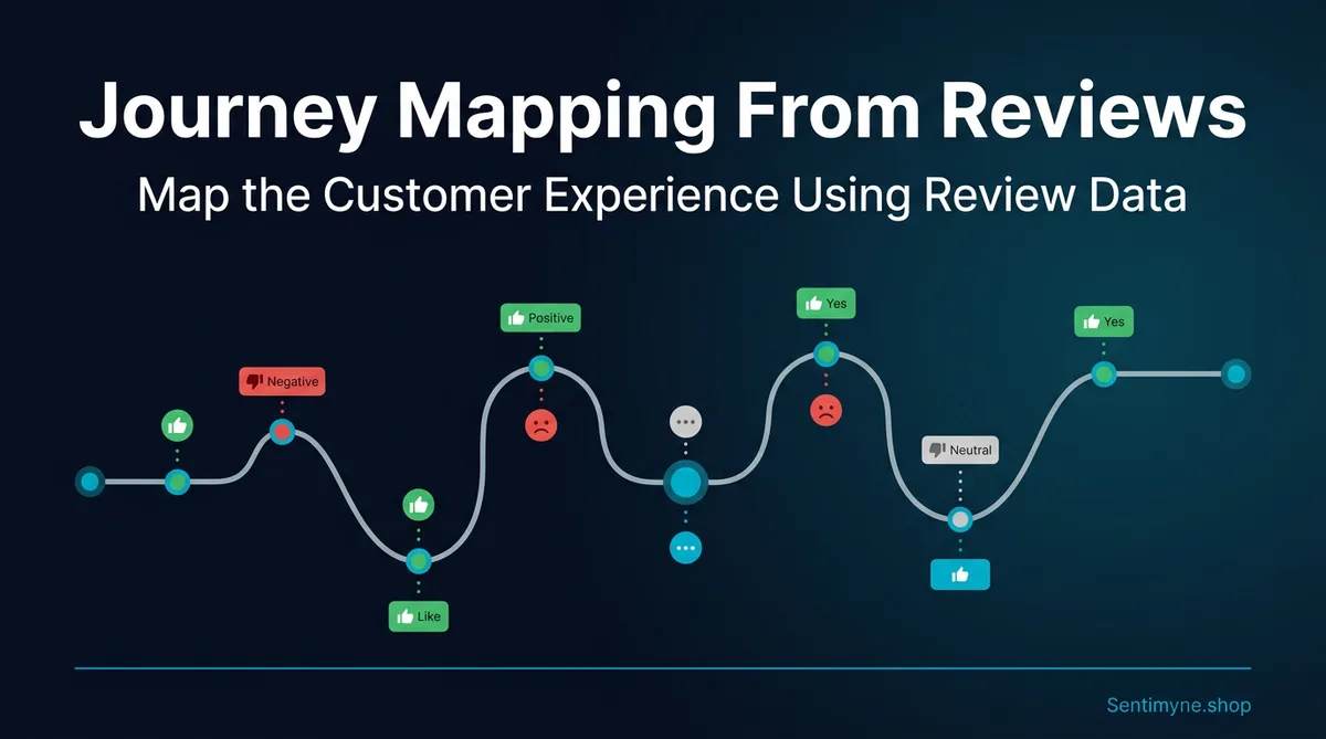 Customer Journey Mapping From Reviews: Map the Experience Using Feedback Data