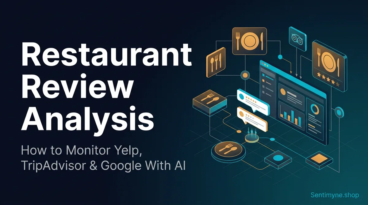 Restaurant Review Analysis: How to Monitor Yelp, TripAdvisor & Google With AI