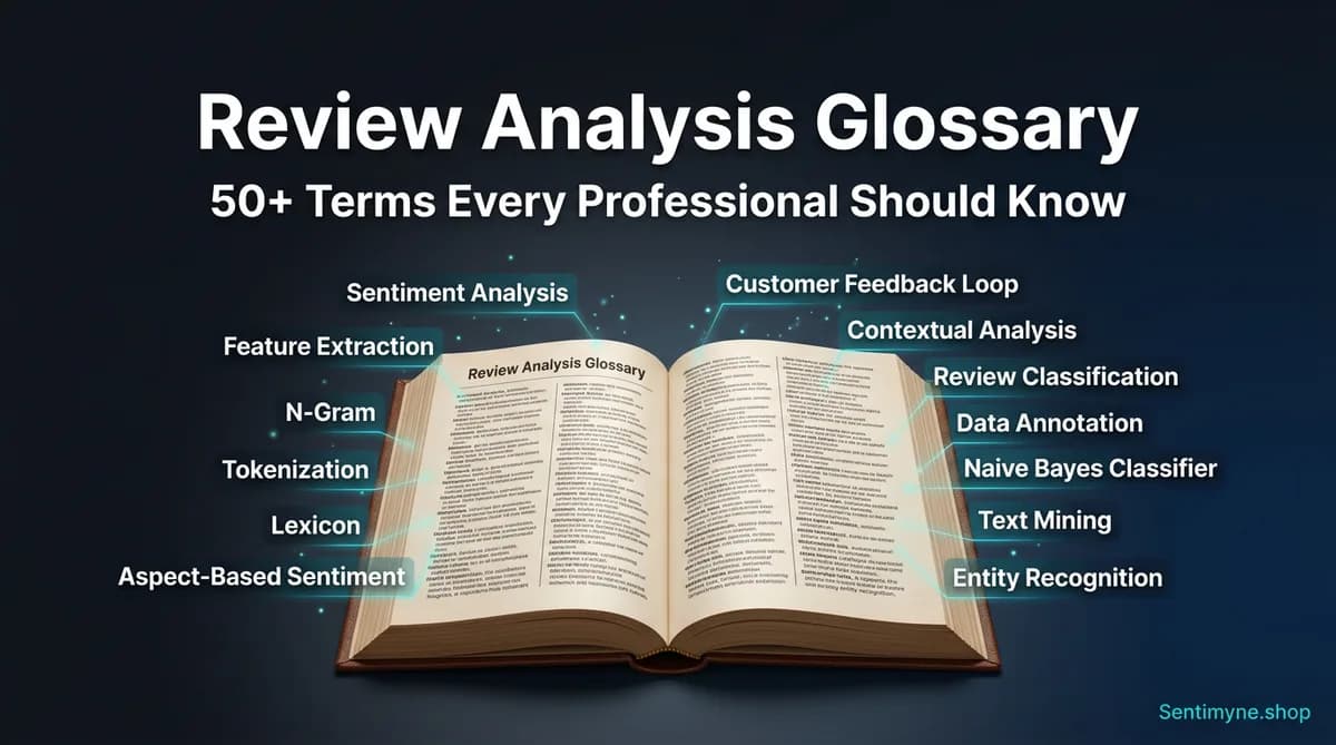 Review Analysis Glossary: 50+ Terms Every Professional Should Know