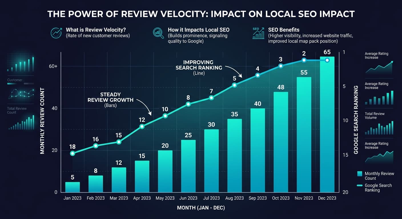 Review Velocity: The Local SEO Ranking Factor Most Businesses Ignore