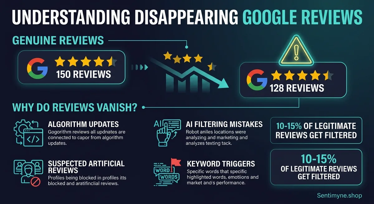 Why Are My Google Reviews Disappearing? 8 Reasons and How to Fix It