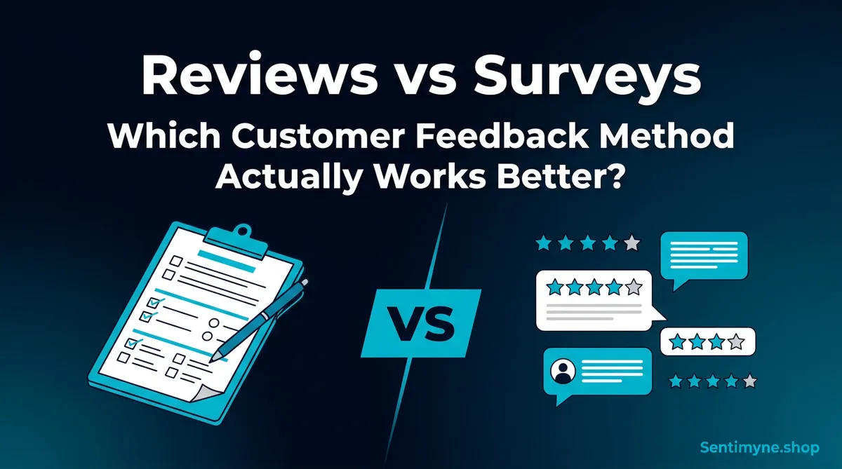 Review Analysis vs Survey Feedback: Which Gives Better Product Insights?