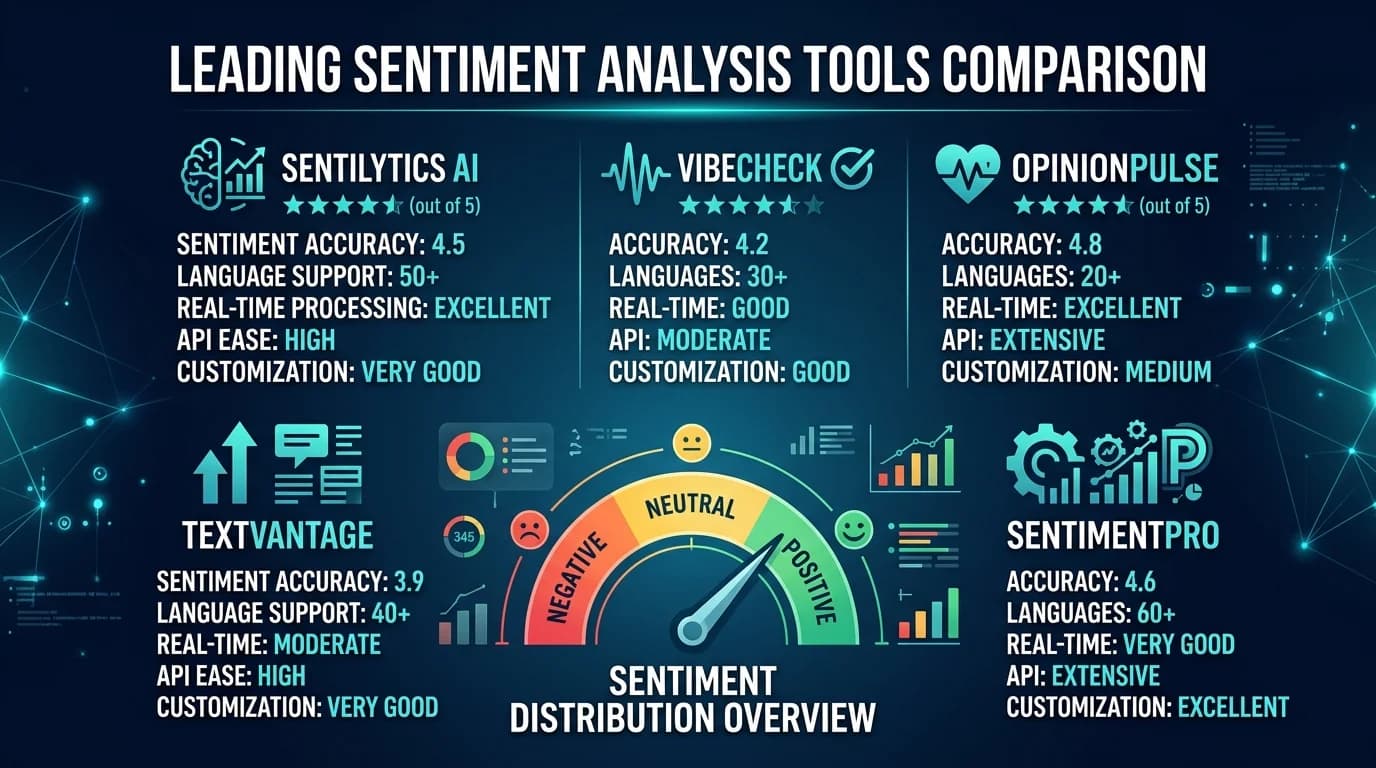 Best Sentiment Analysis Tools in 2026: Complete Comparison Guide