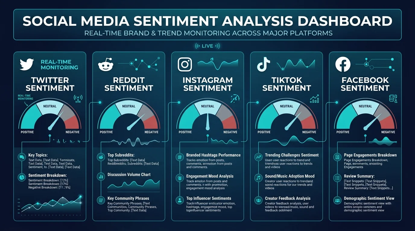 Sentiment Analysis Tools for Social Media: Monitor Brand Perception in Real Time