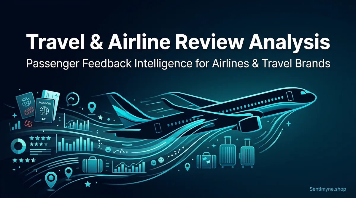 Travel & Airline Review Analysis: Passenger Feedback Intelligence