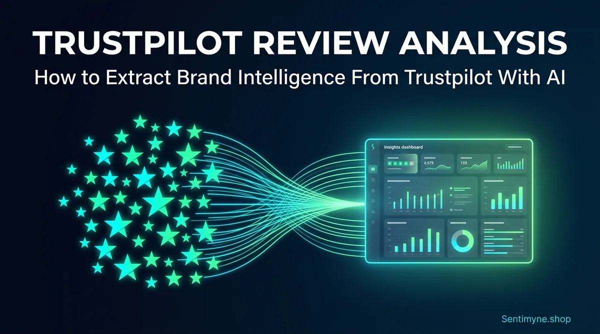 How to Analyze Trustpilot Reviews With AI: Brand Intelligence Guide
