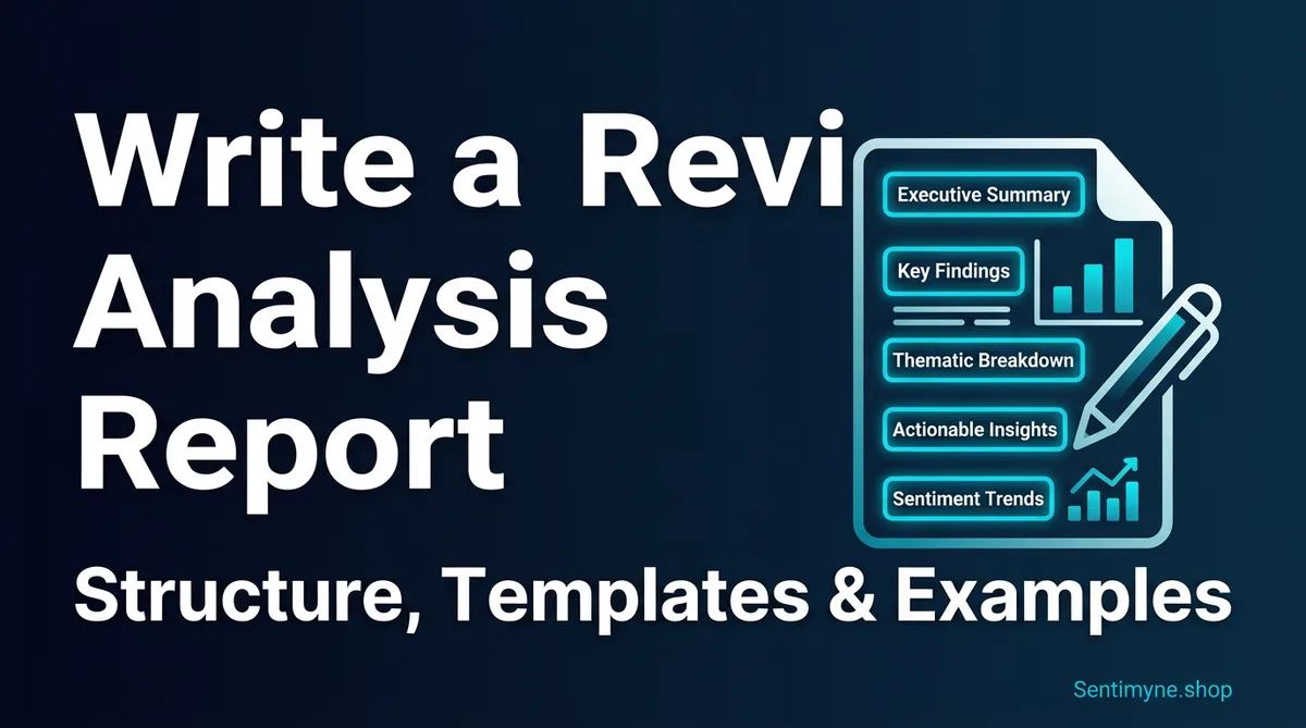 How to Write a Review Analysis Report (Structure, Templates & Examples)
