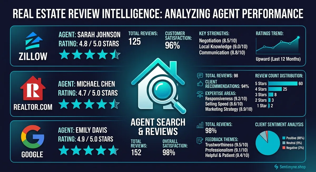 Zillow Agent Review Analysis: Turn Client Feedback Into Real Estate Growth