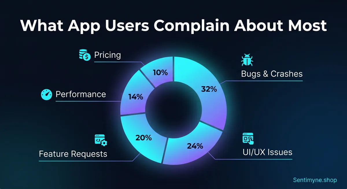 What app users complain about