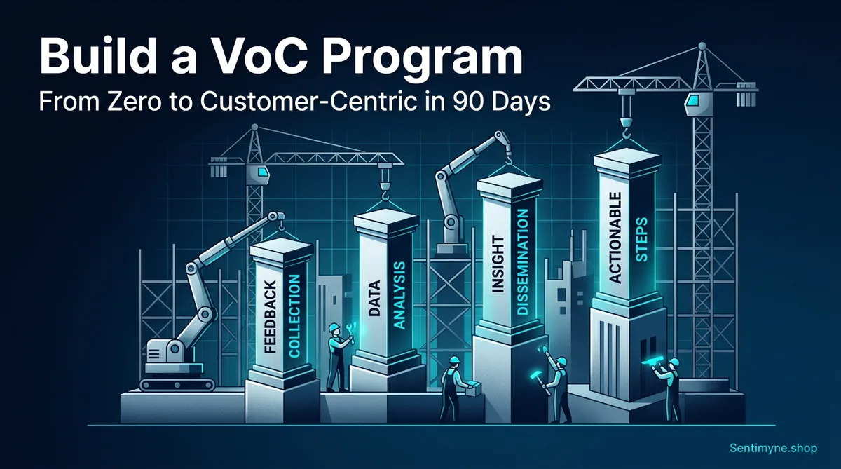 Building a VoC program in 90 days