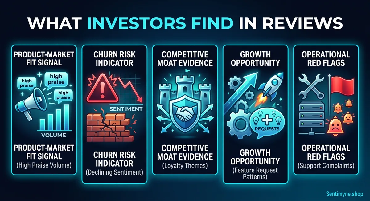 Five review signals for investor due diligence