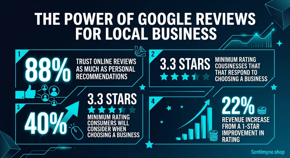 Local business review impact analysis