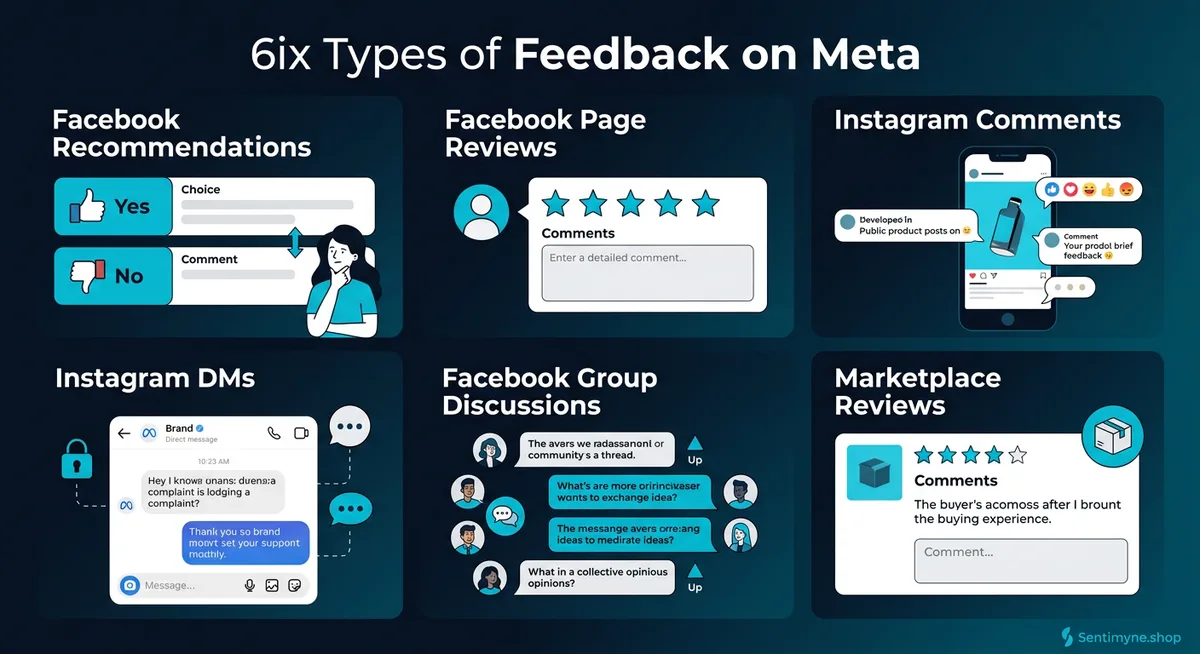 Meta feedback types