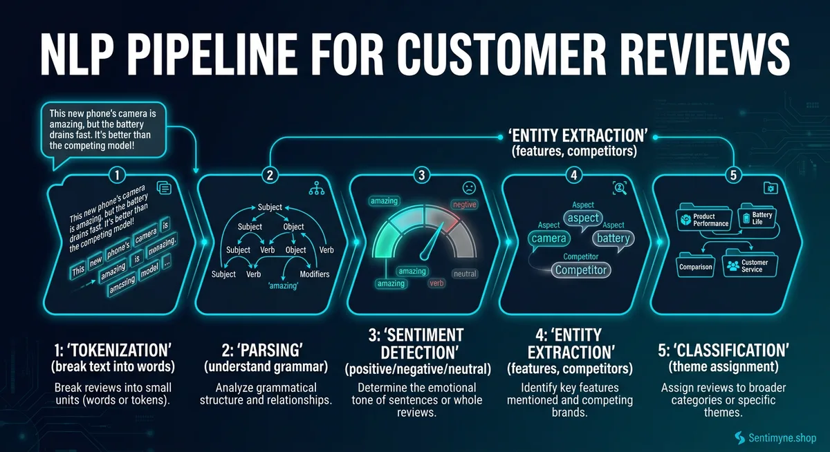 NLP processing pipeline