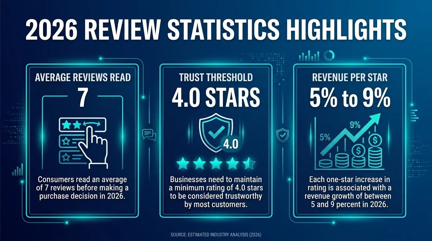 Key review statistics highlights for 2026