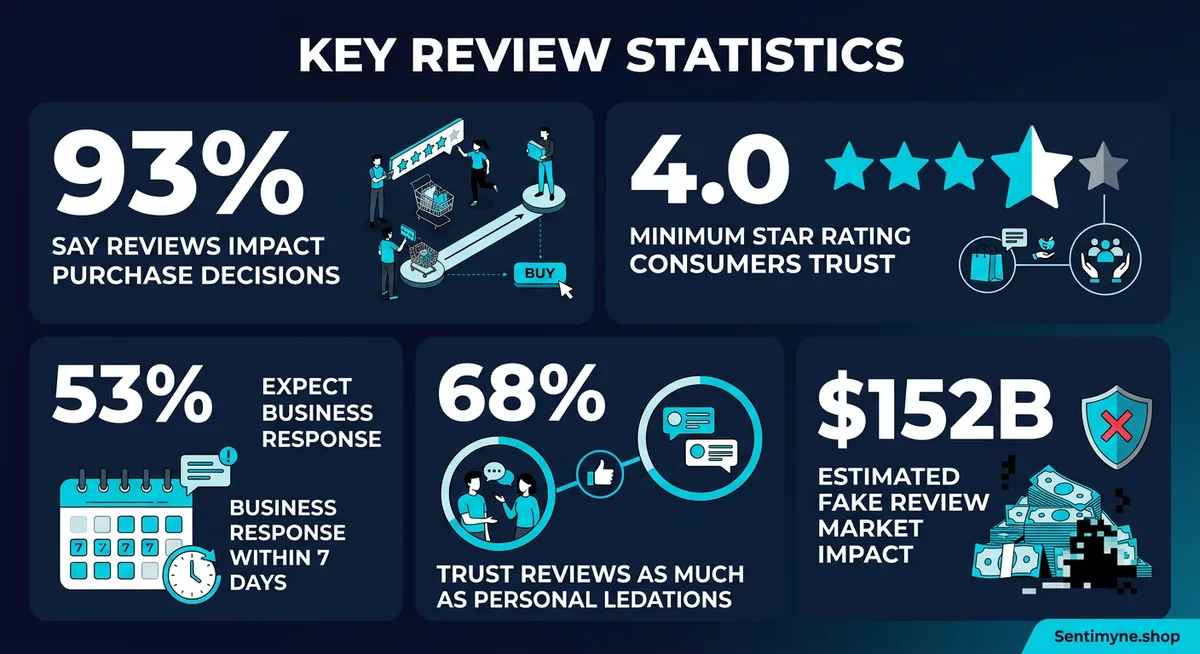 Highlighted review statistics