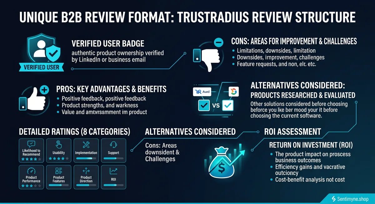 TrustRadius review format