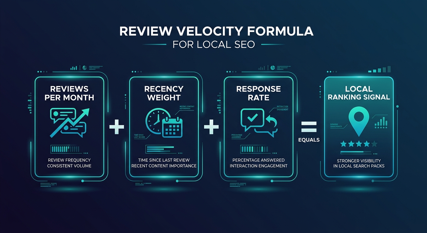 Review velocity formula with examples showing calculation for different business types