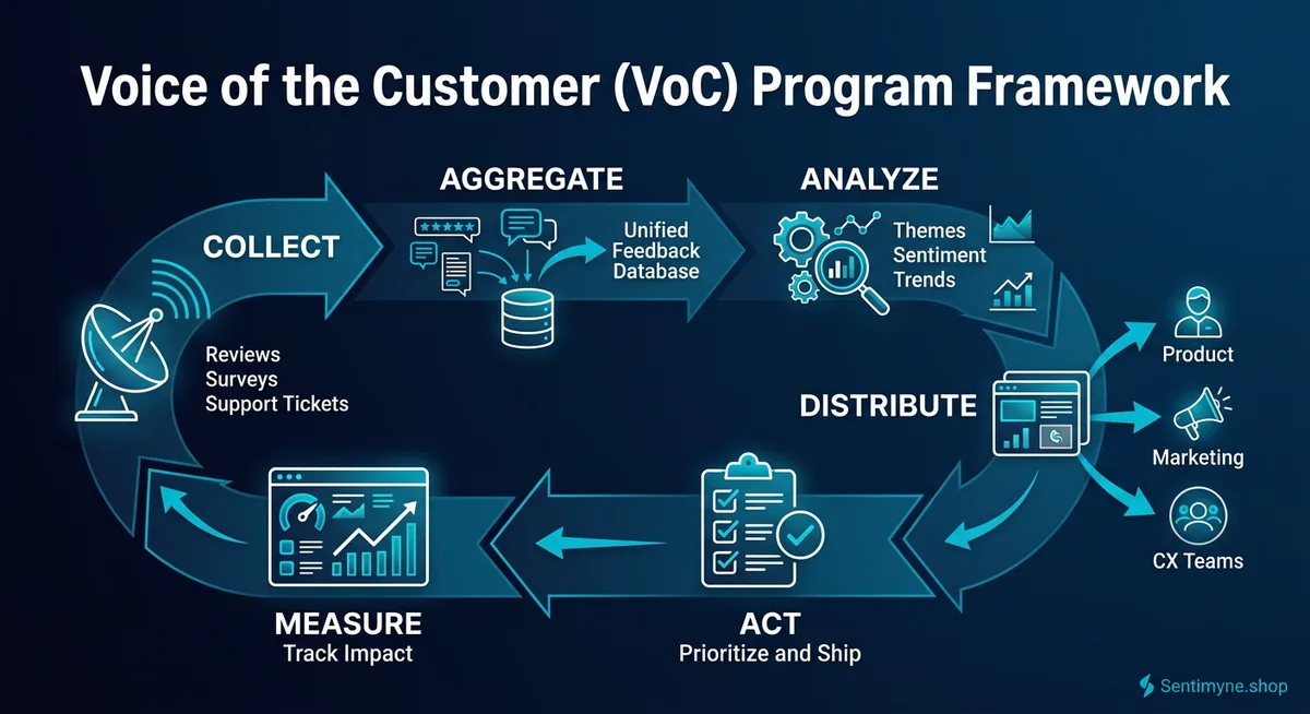 VoC framework stages